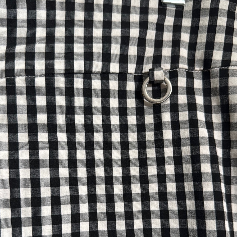 Rafaella Black and White Gingham Pants - Picture 3 of 6